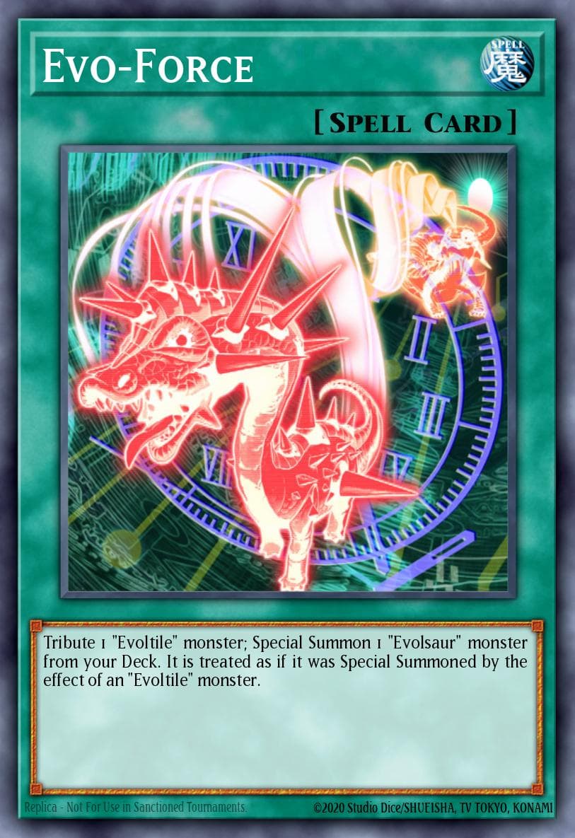 强制进化 游戏王 card