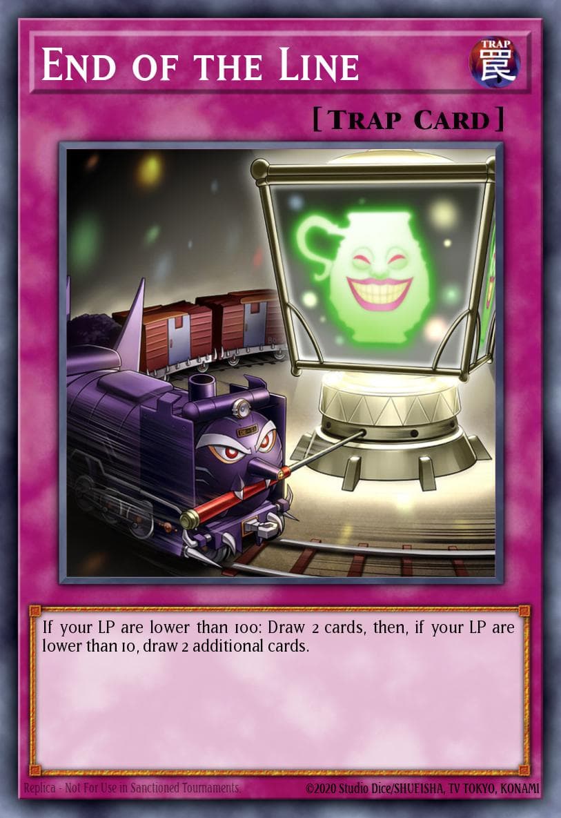 End of the Line Battle of Chaos card