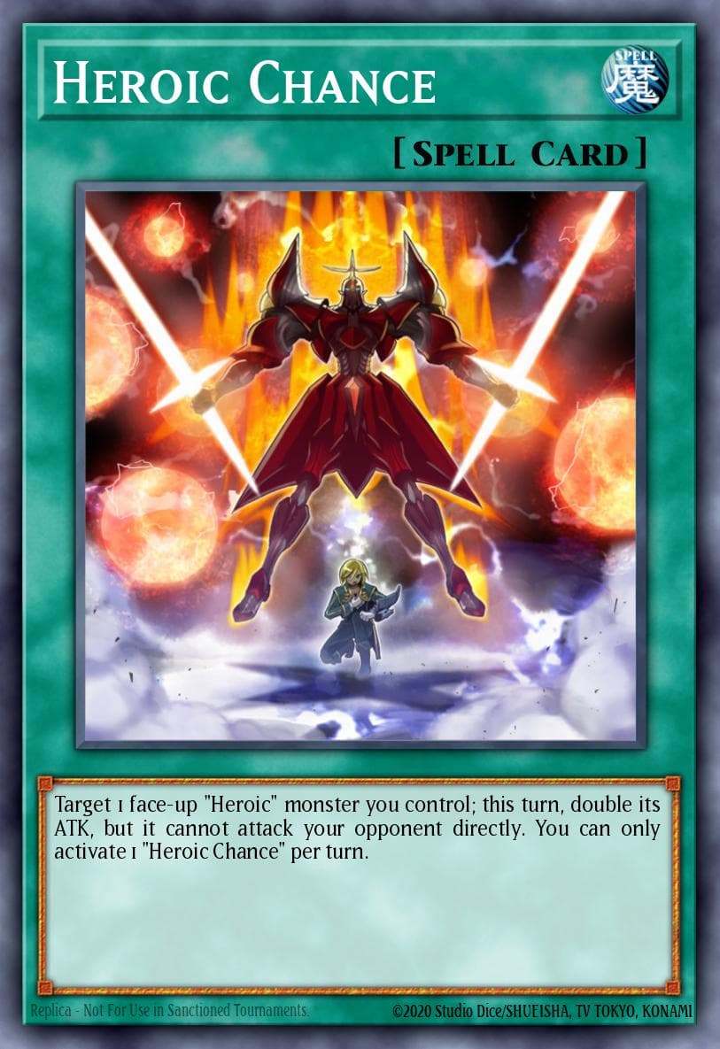 Heroic Chance Return of the Duelist: Special Edition card