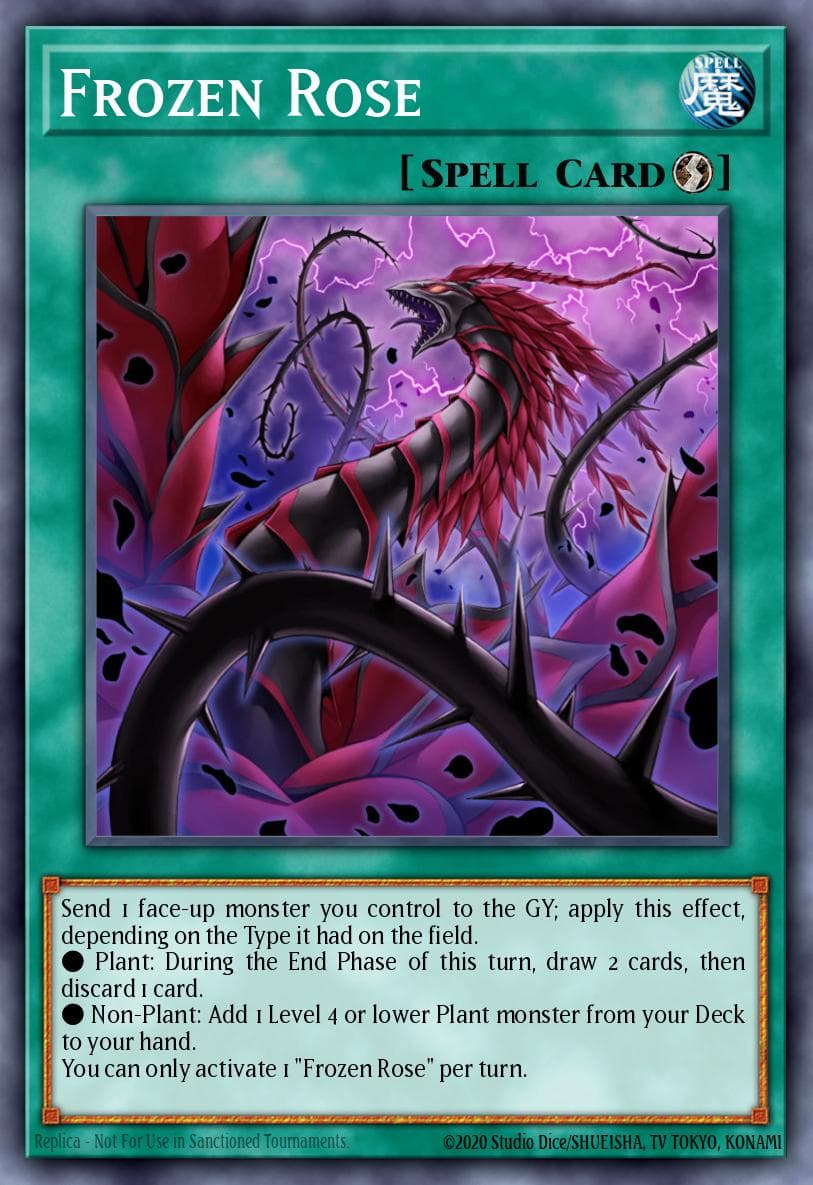 Frozen Rose Legendary Duelists: Season 2 card