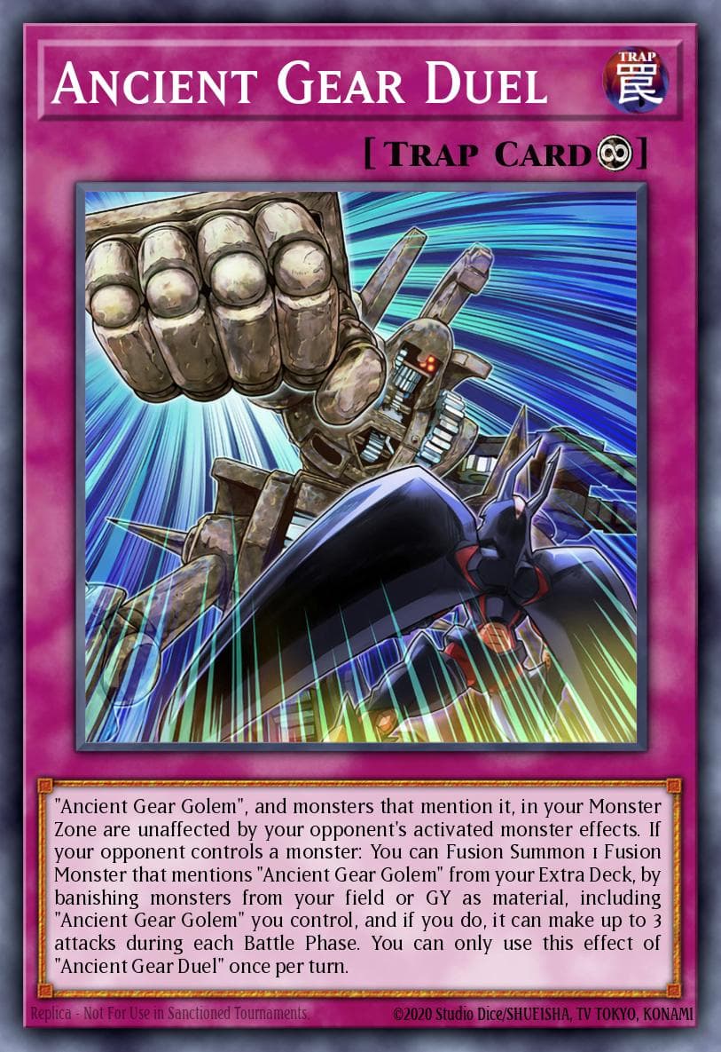 Ancient Gear Duel Legacy of Destruction card