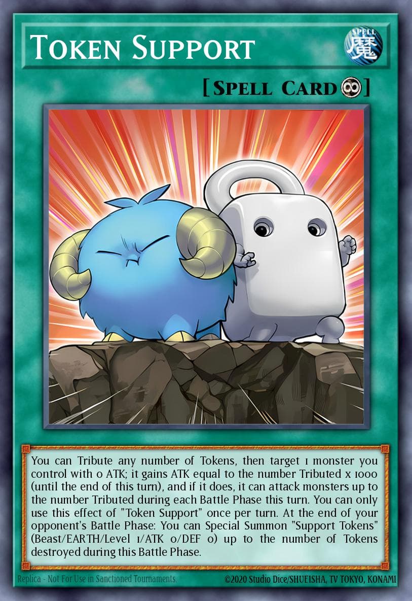 Token Support Rage of the Abyss card
