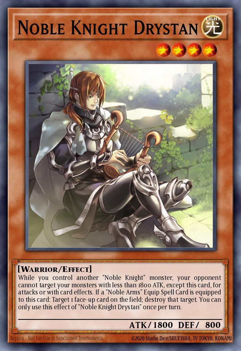 Noble Knight Drystan Noble Knights of the Round Table Power-Up Pack card