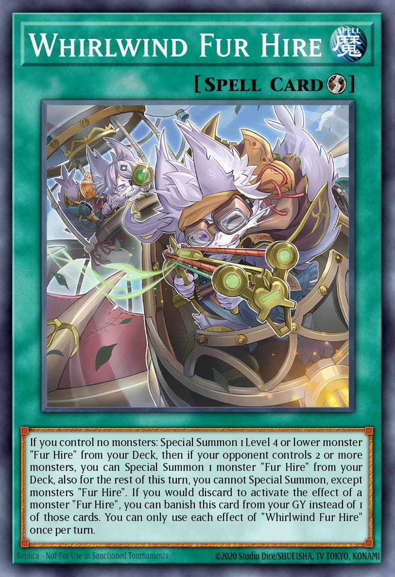 Whirlwind Fur Hire Burst Protocol card
