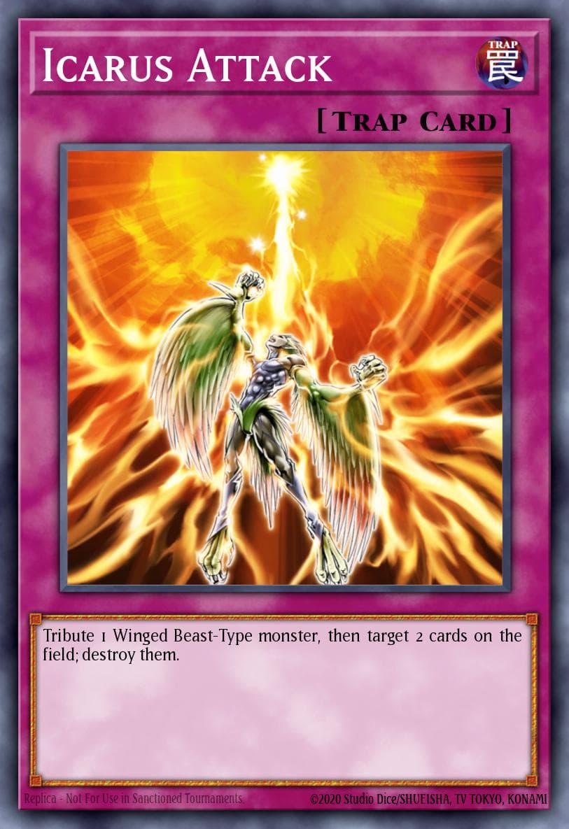 Icarus Attack Dark Revelation Volume 4 card