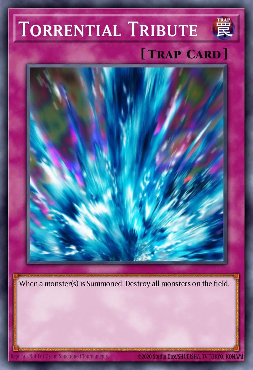 Torrential Tribute Labyrinth of Nightmare card