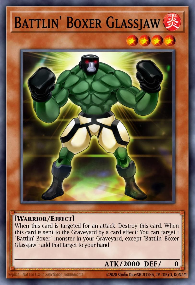 Battlin' Boxer Glassjaw 2014 Mega-Tin Mega Pack card