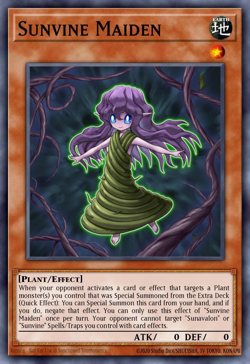 Sunvine Maiden Ghosts From the Past card