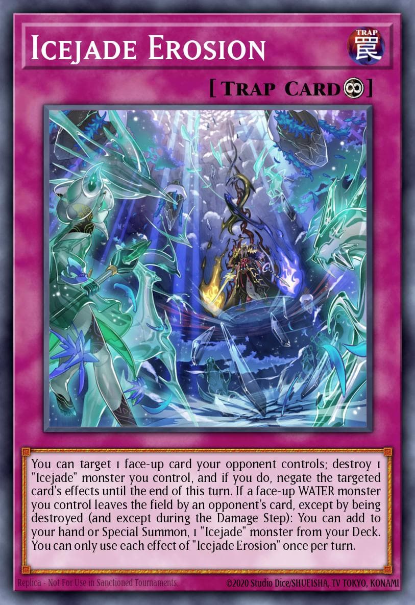 Icejade Erosion Battle of Chaos card