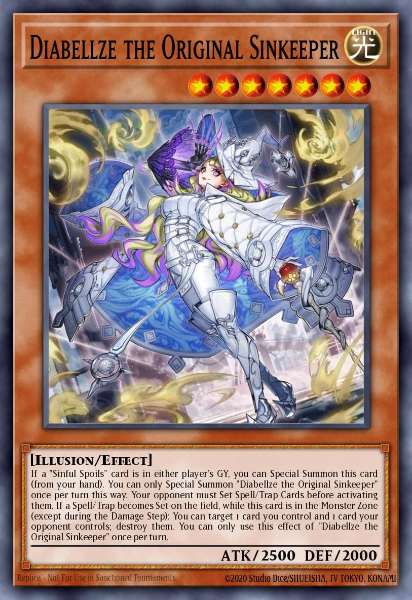 Diabellze the Original Sinkeeper Legacy of Destruction card