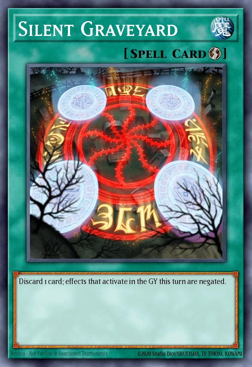 Silent Graveyard Duel Devastator card