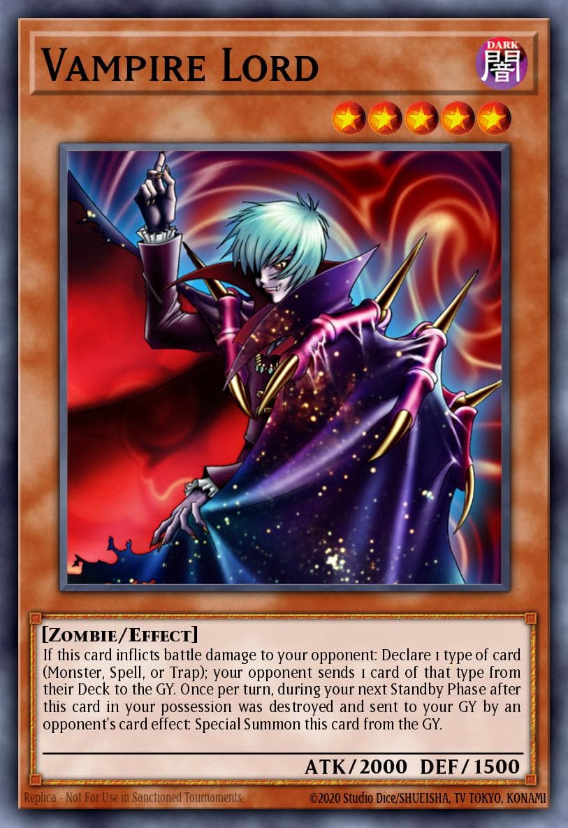 Vampire Lord Dark Beginning 2 card