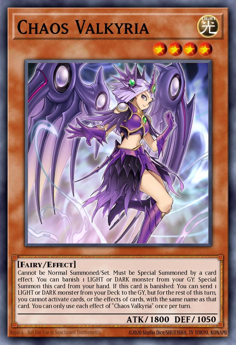 Chaos Valkyria Battles of Legend: Crystal Revenge card