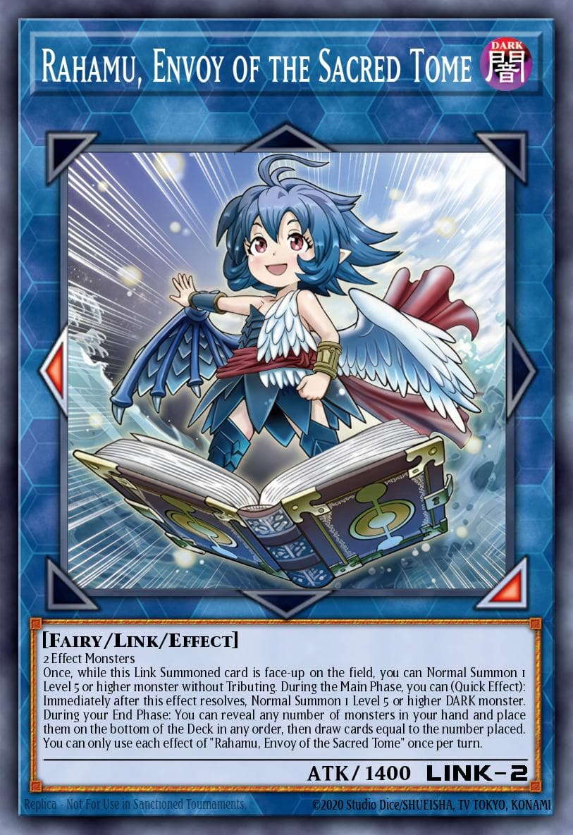 Rahamu, Envoy of the Sacred Tome Blazing Dominion card