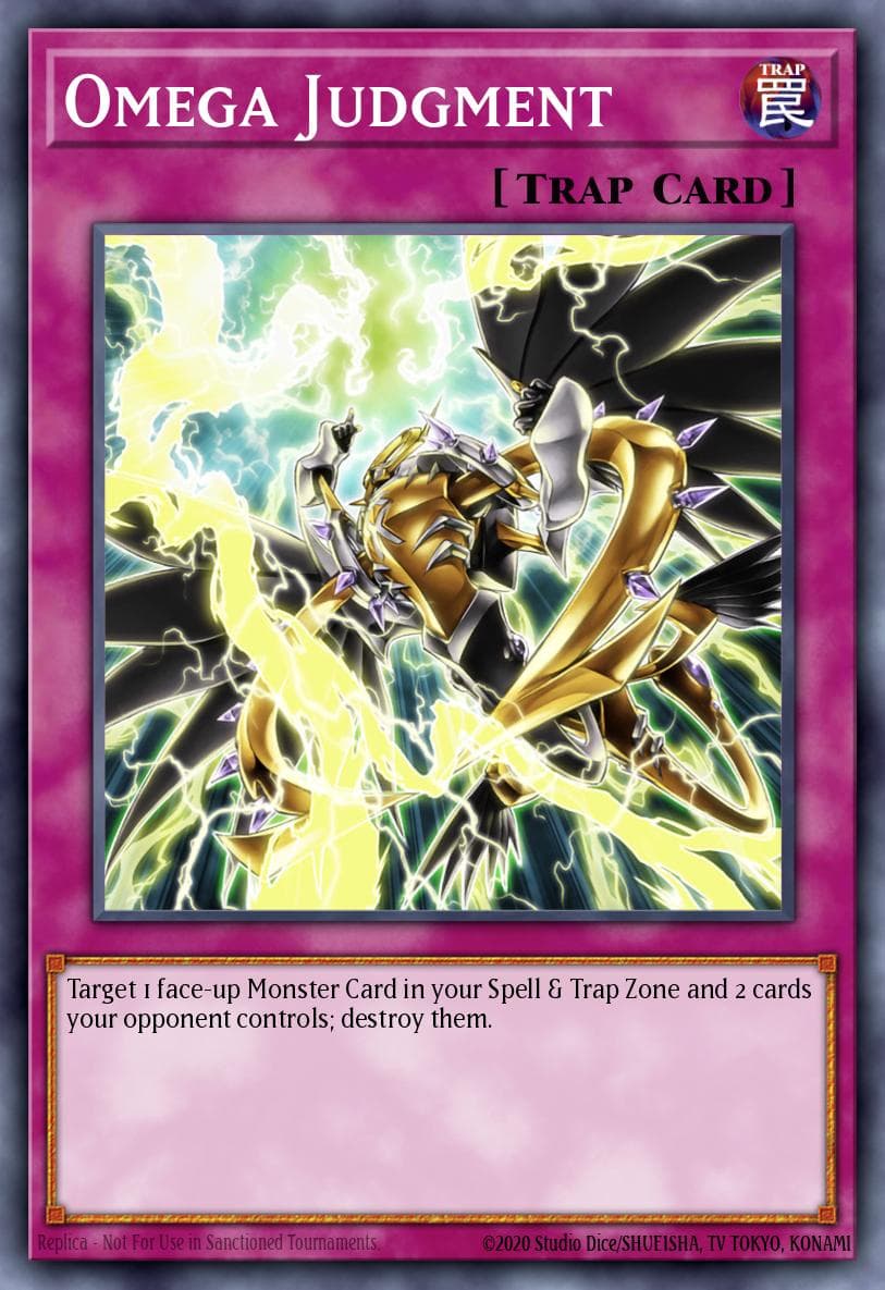 Omega Judgment Dimension Force card