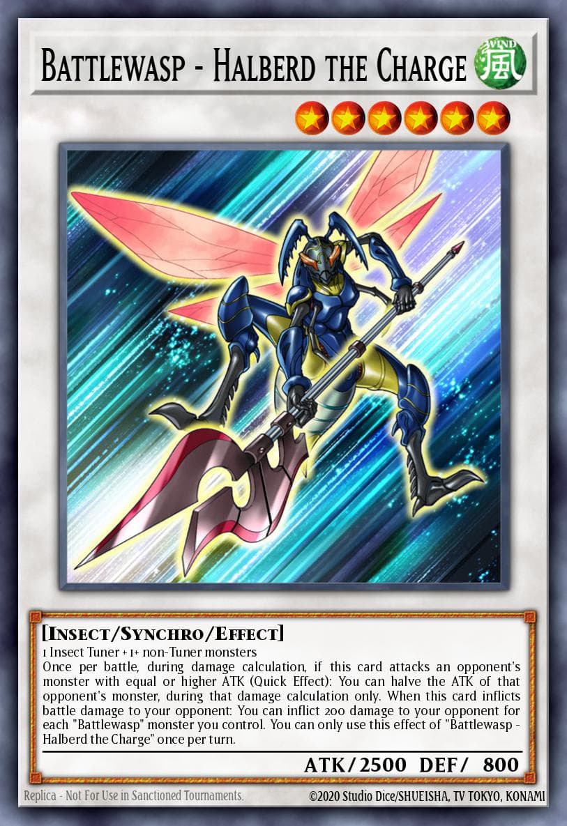 Battlewasp - Halberd the Charge Battles of Legend: Hero's Revenge card