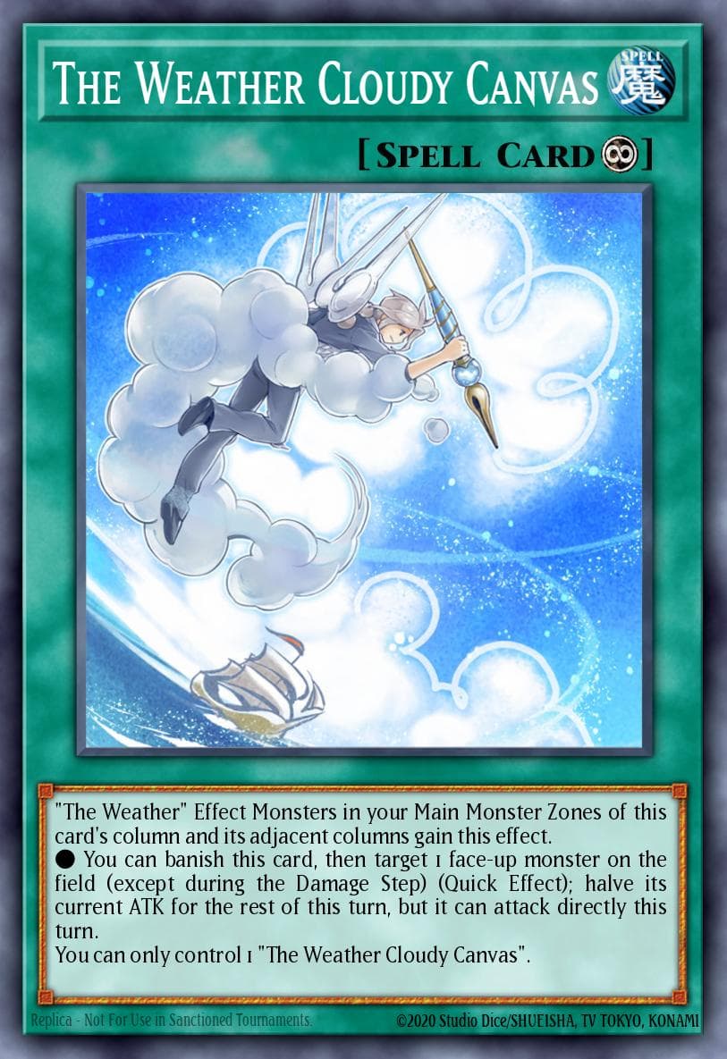 The Weather Cloudy Canvas Maximum Gold: El Dorado card