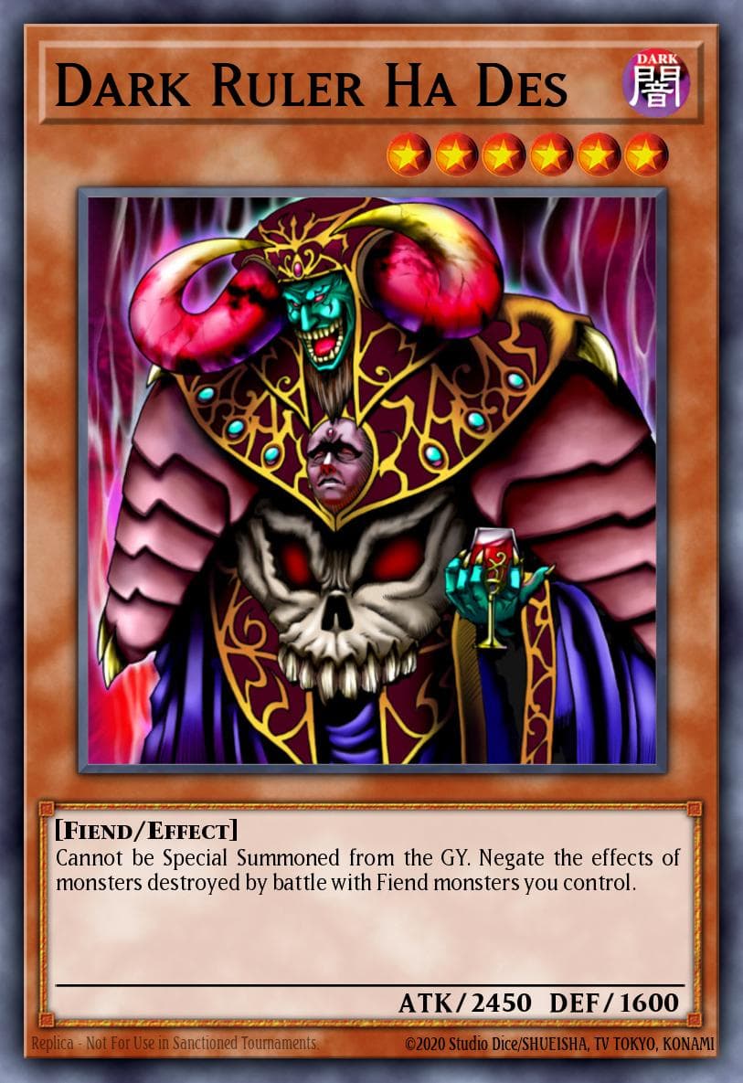 Dark Ruler Ha Des Dark Beginning 2 card