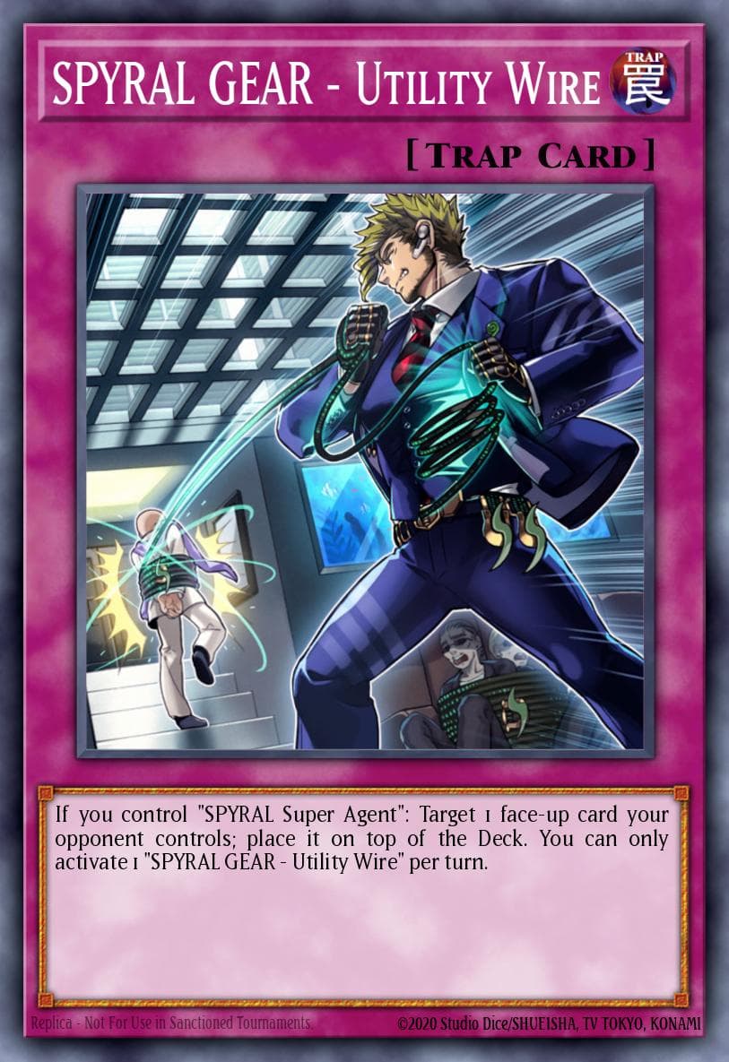 SPYRAL GEAR - Utility Wire Raging Tempest: Special Edition card
