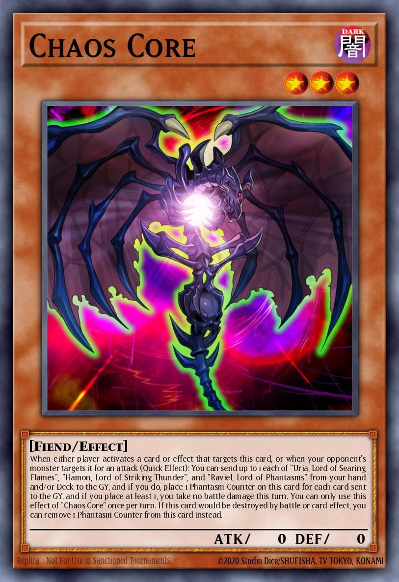 Chaos Core Structure Deck: Sacred Beasts card