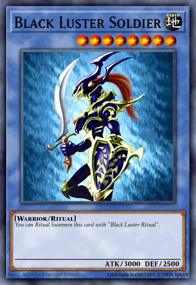 Black Luster Soldier Duelist Pack: Battle City card