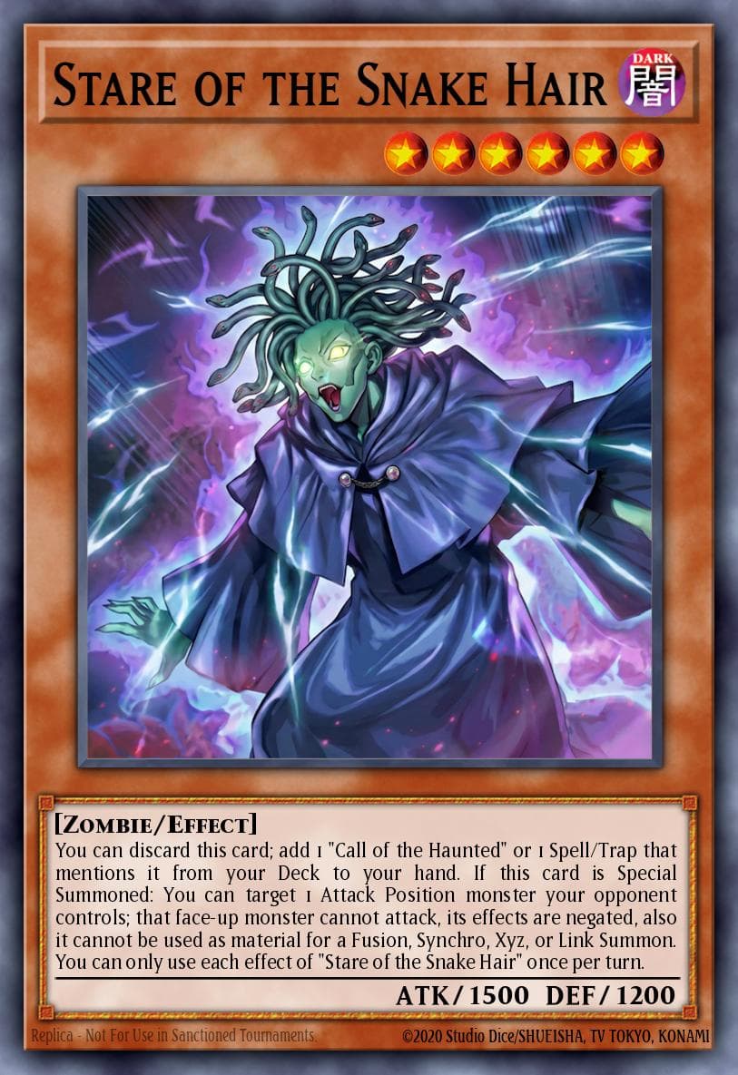 Stare of the Snake Hair Maze of Muertos card