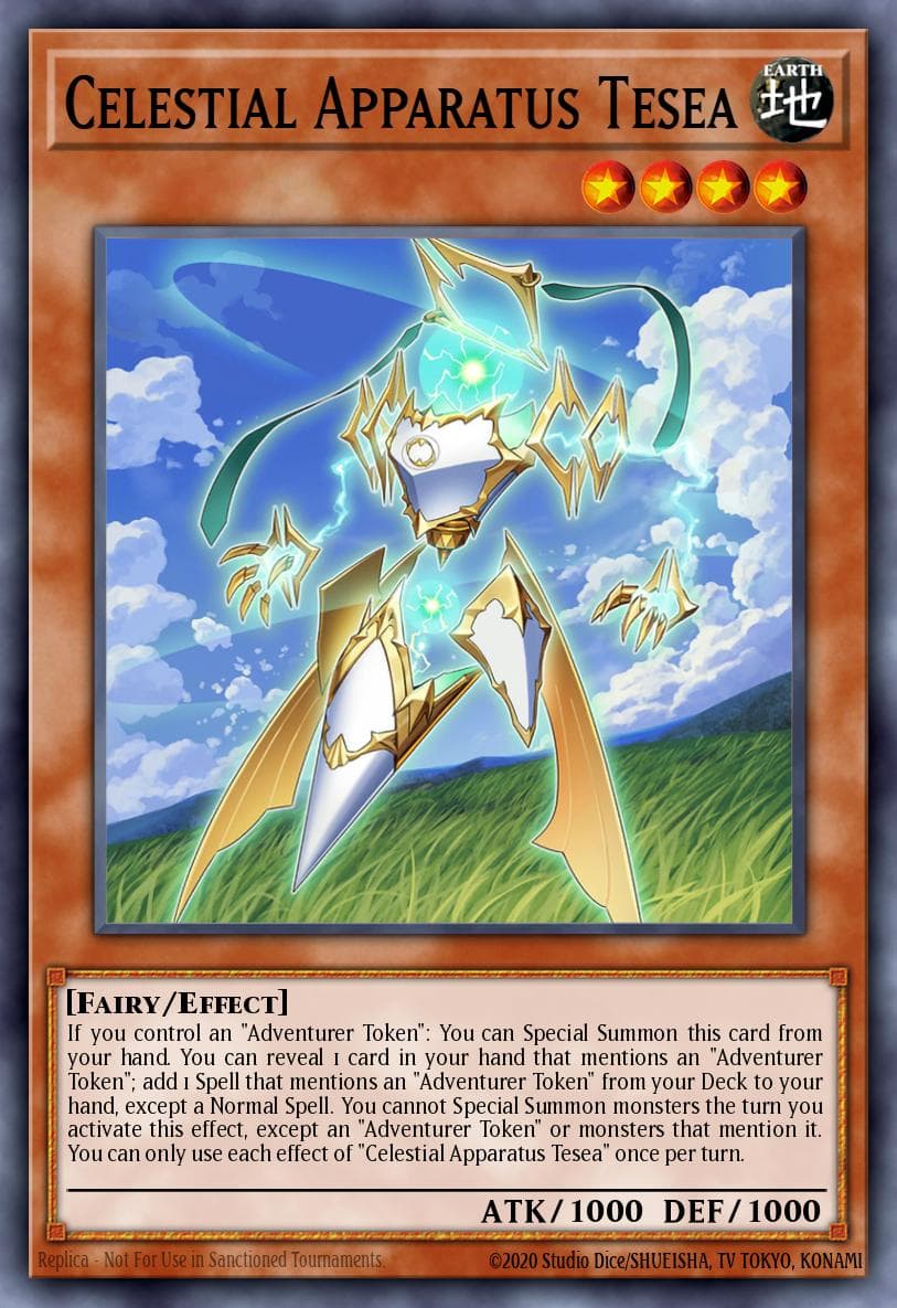Celestial Apparatus Tesea Battles of Legend: Monstrous Revenge card