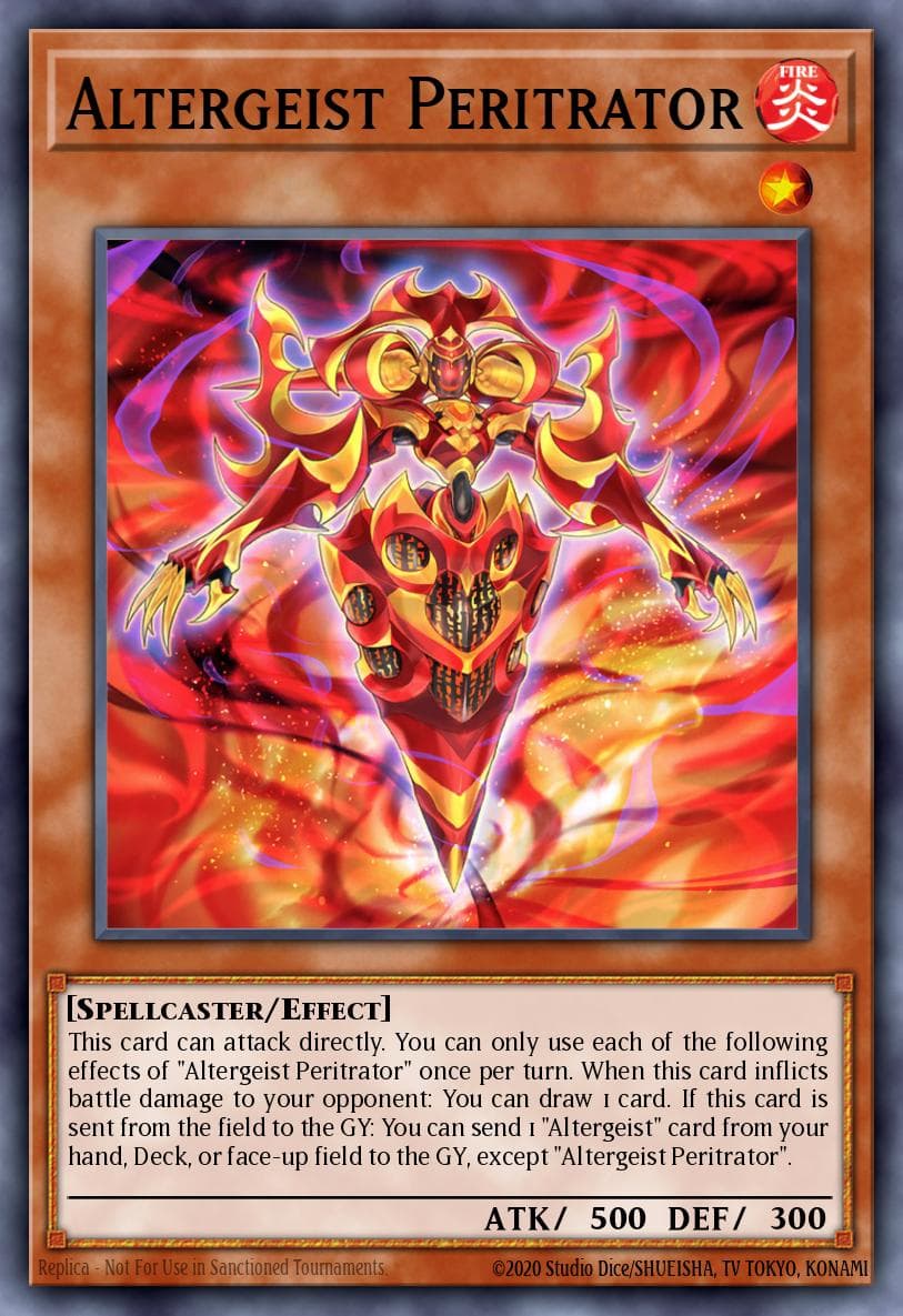 Altergeist Peritrator Duelist Nexus card
