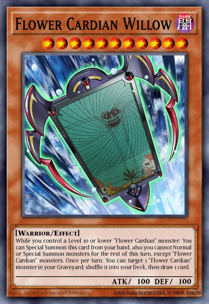 Flower Cardian Willow Dragons of Legend: The Complete Series card