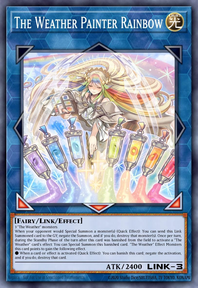 The Weather Painter Rainbow Maximum Gold: El Dorado card