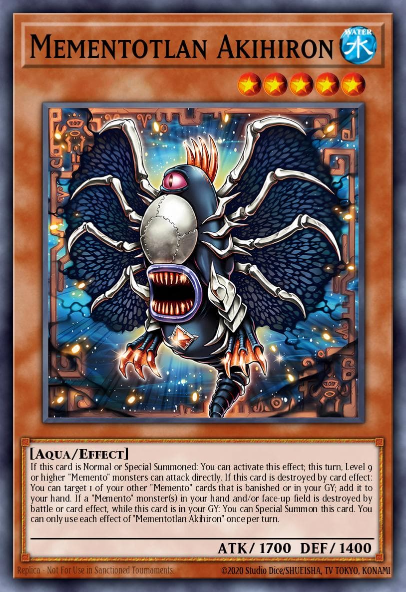 Mementotlan Akihiron Rage of the Abyss card