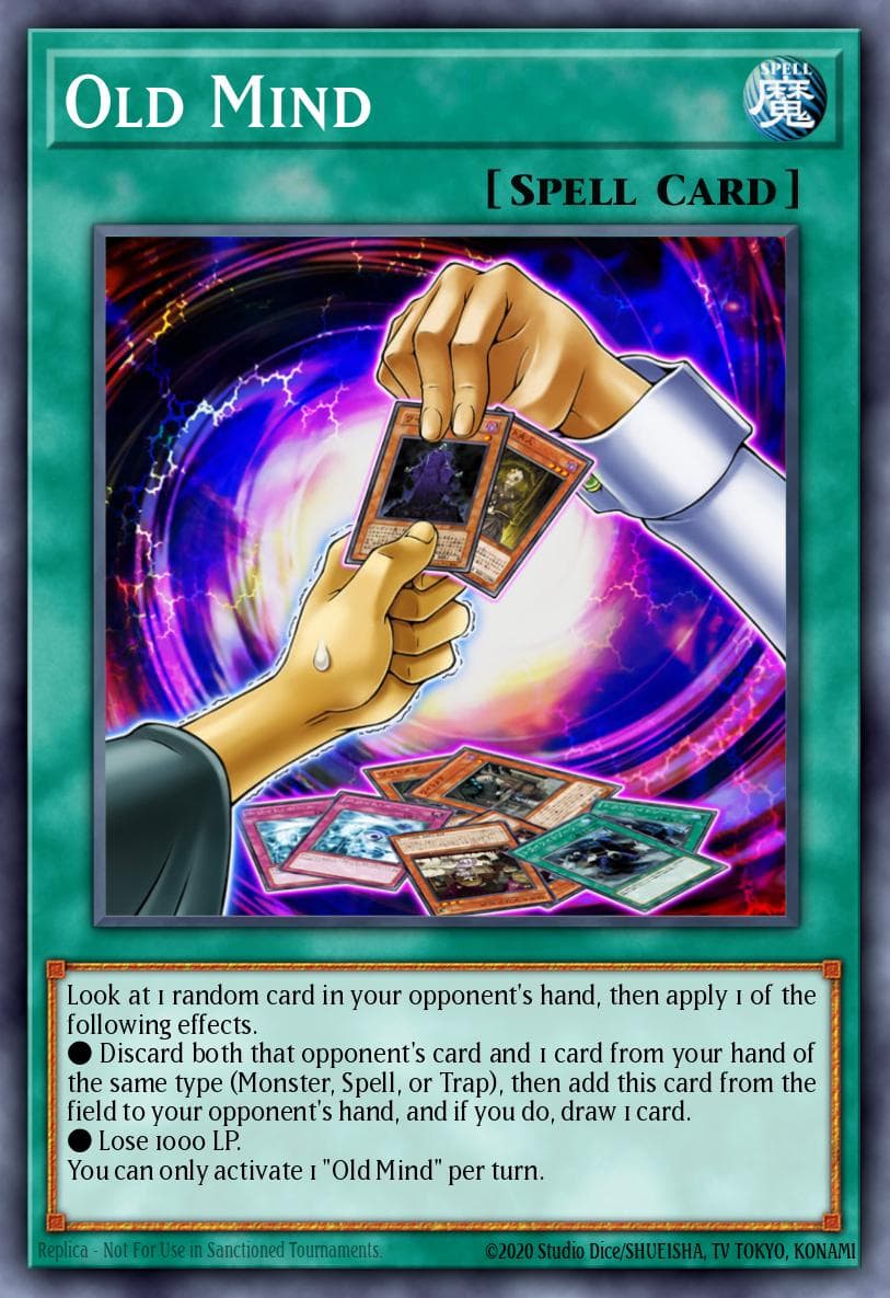 Old Mind Chaos Impact Special Edition card