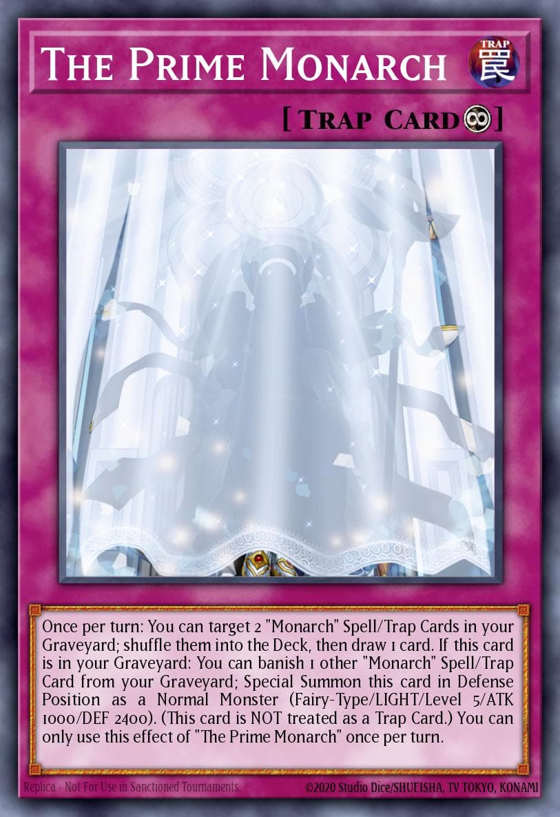 The Prime Monarch Emperor of Darkness Structure Deck card