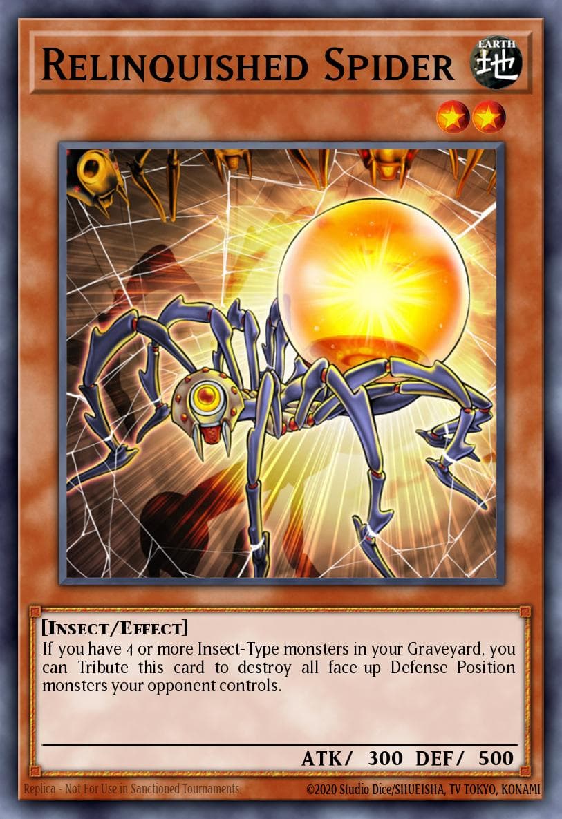 Relinquished Spider Stardust Overdrive: Special Edition card