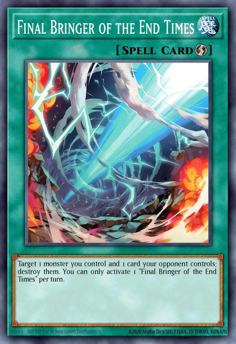 Final Bringer of the End Times Rage of the Abyss card