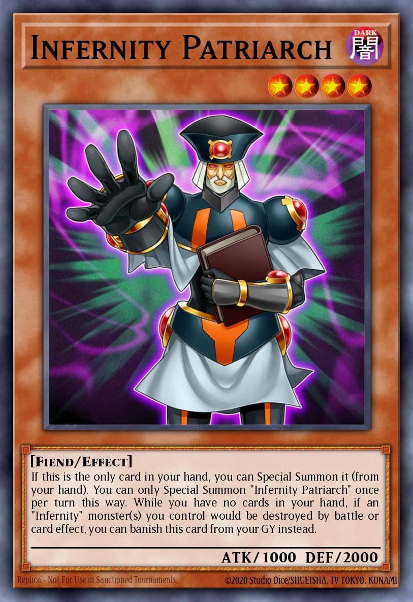 Infernity Patriarch Code of the Duelist Special Edition card