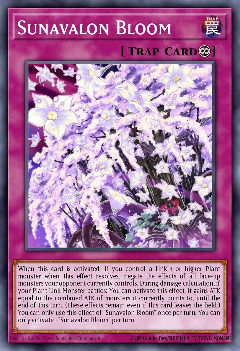 Sunavalon Bloom Ghosts From the Past card