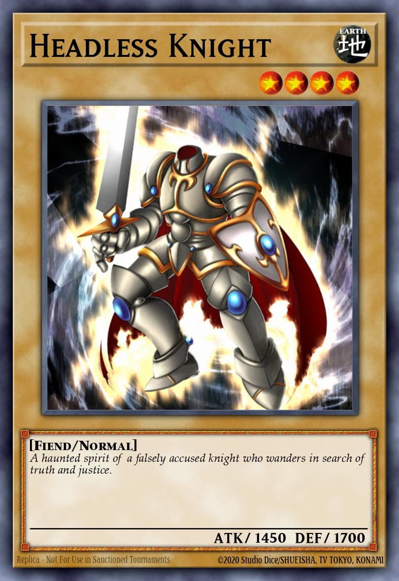 Headless Knight Labyrinth of Nightmare card