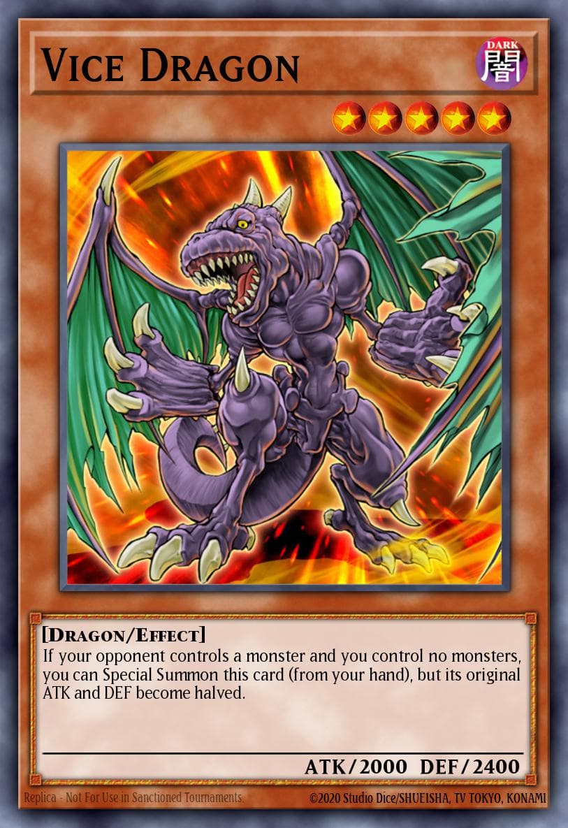 Vice Dragon High-Speed Riders card