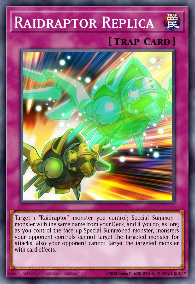 Raidraptor Replica Duelist Pack: Dimensional Guardians card