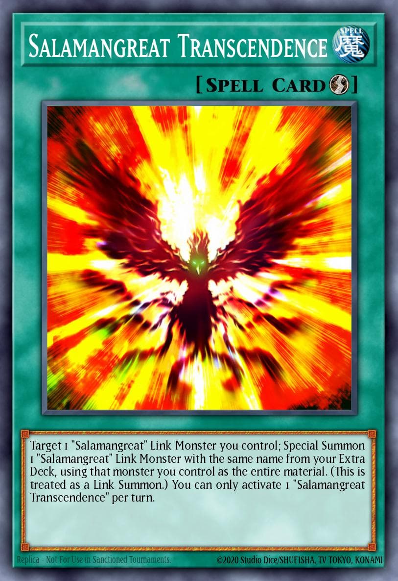 Salamangreat Transcendence 2020 Tin of Lost Memories Mega Pack card