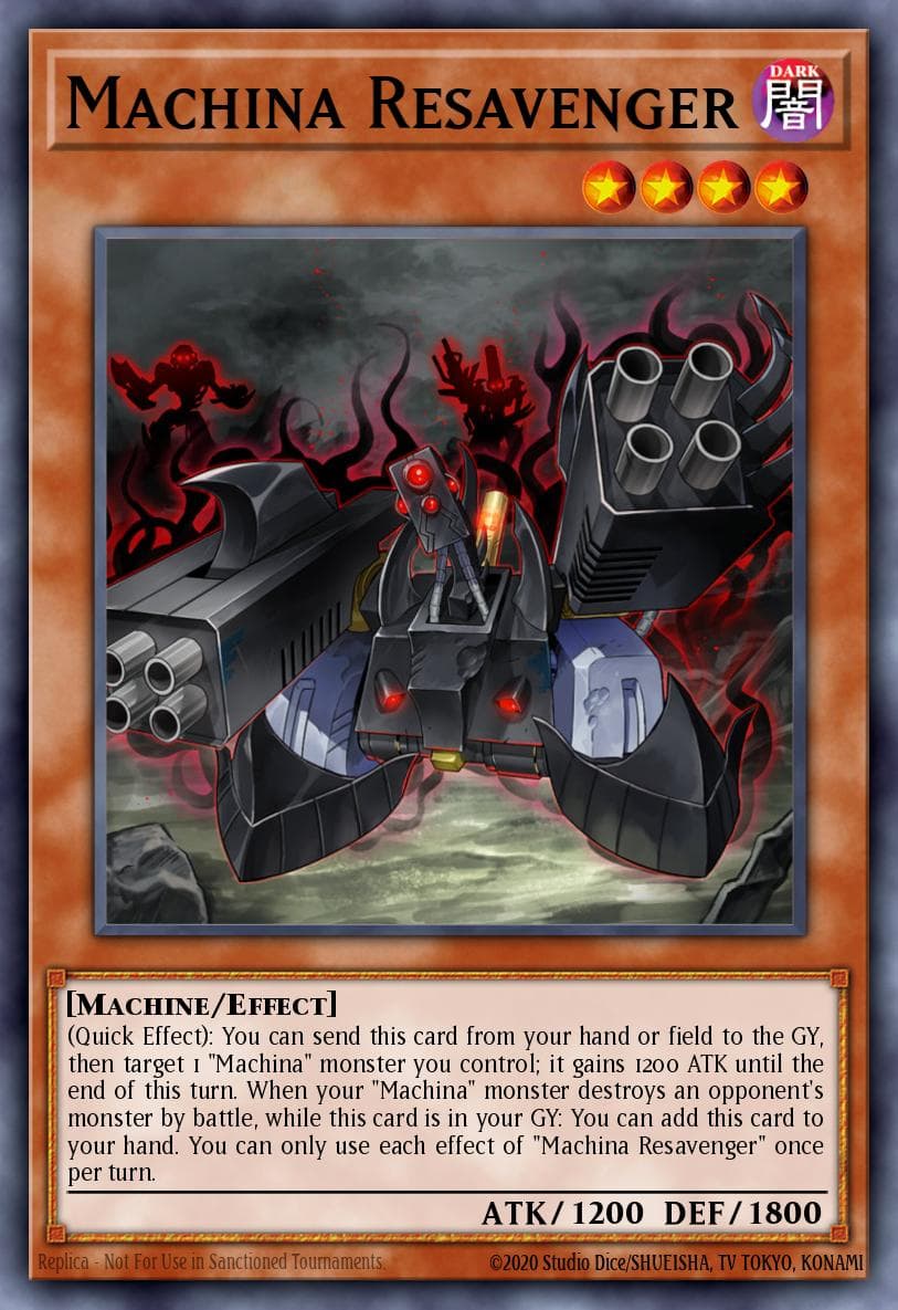 Machina Resavenger Rise of the Duelist Premiere! promotional card card