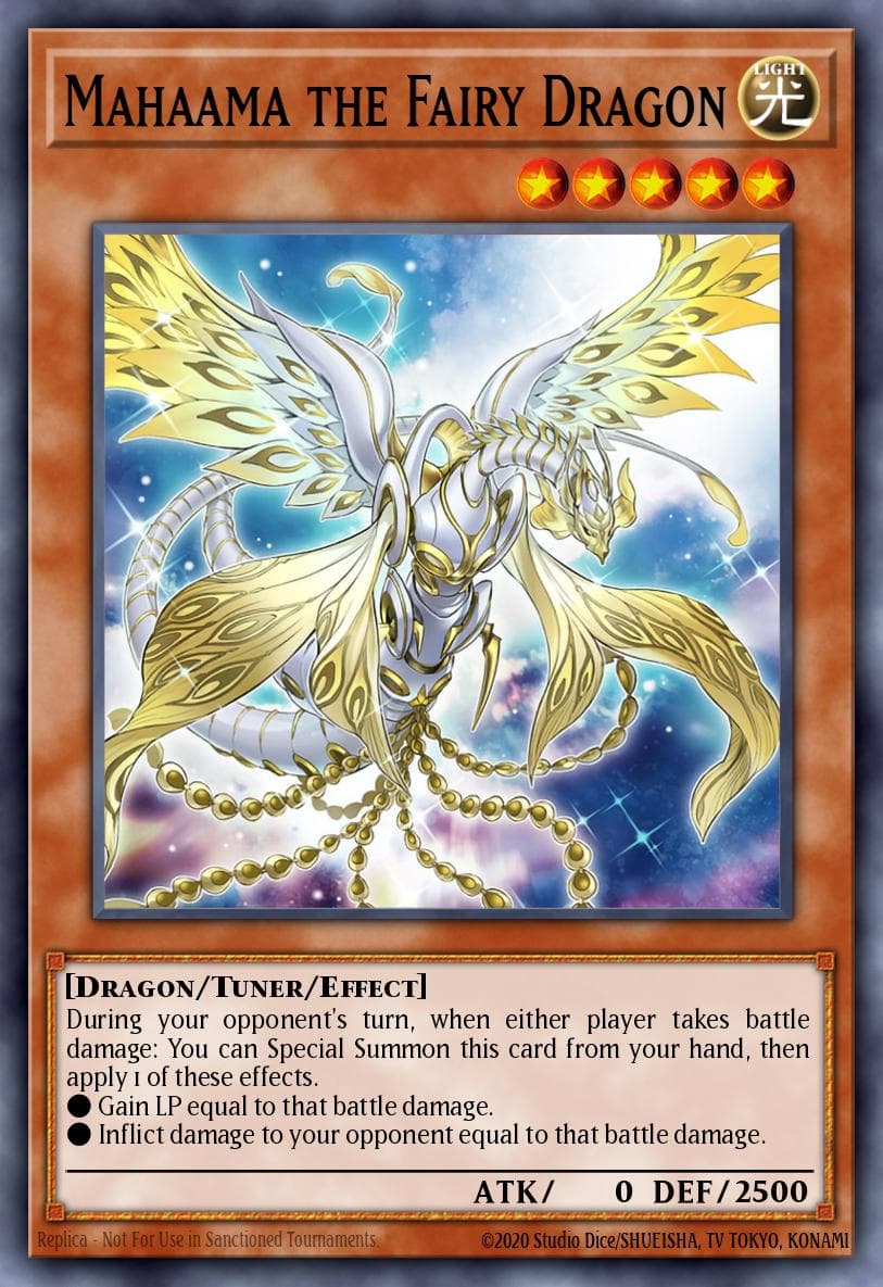 Mahaama the Fairy Dragon Phantom Rage Premiere! promotional card card
