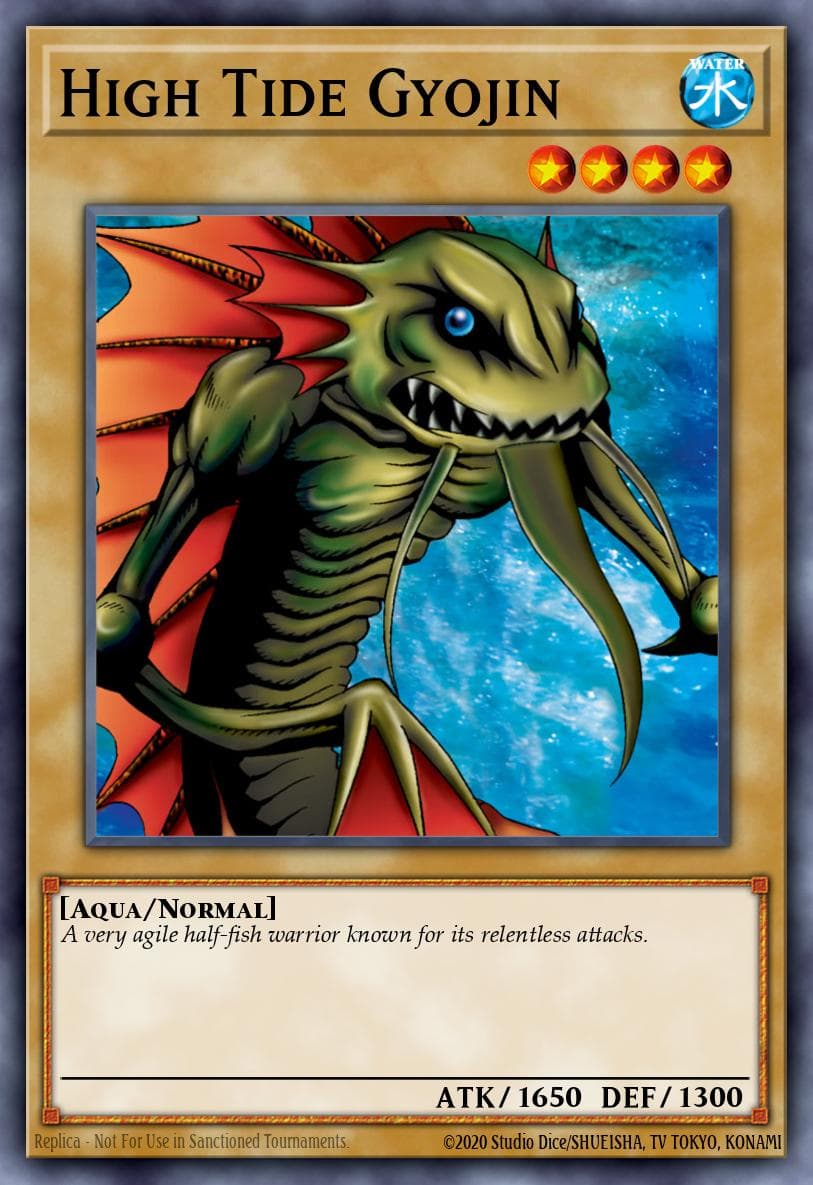 High Tide Gyojin Spell Ruler card