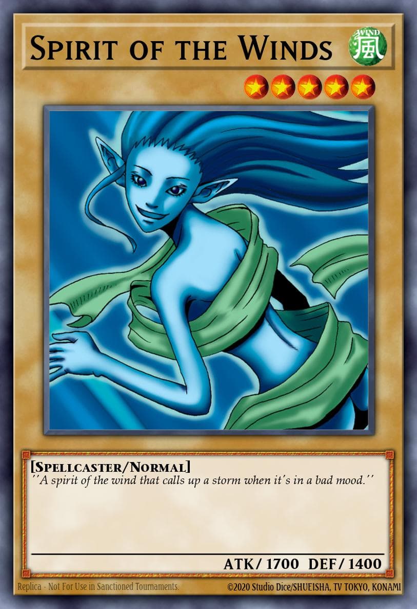 Spirit of the Winds 遊戲王 card