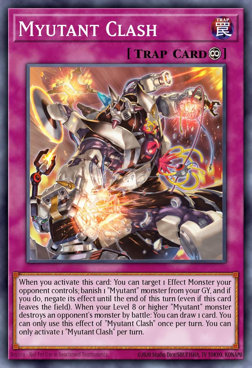 Myutant Clash Phantom Rage Premiere! promotional card card