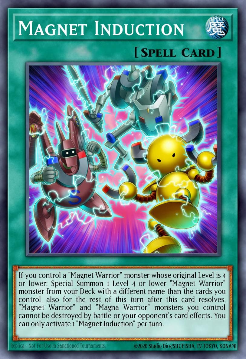 Magnet Induction King's Court card