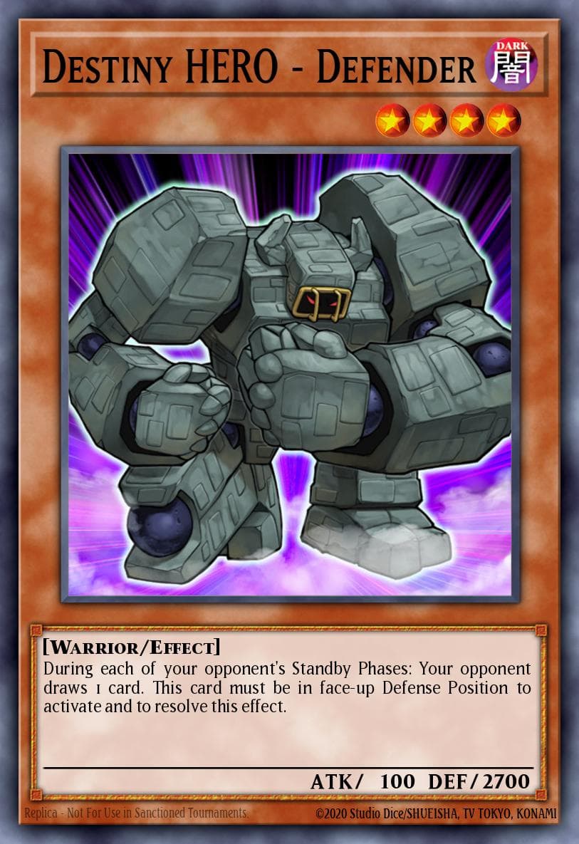 Destiny HERO - Defender Duelist Pack: Aster Phoenix card