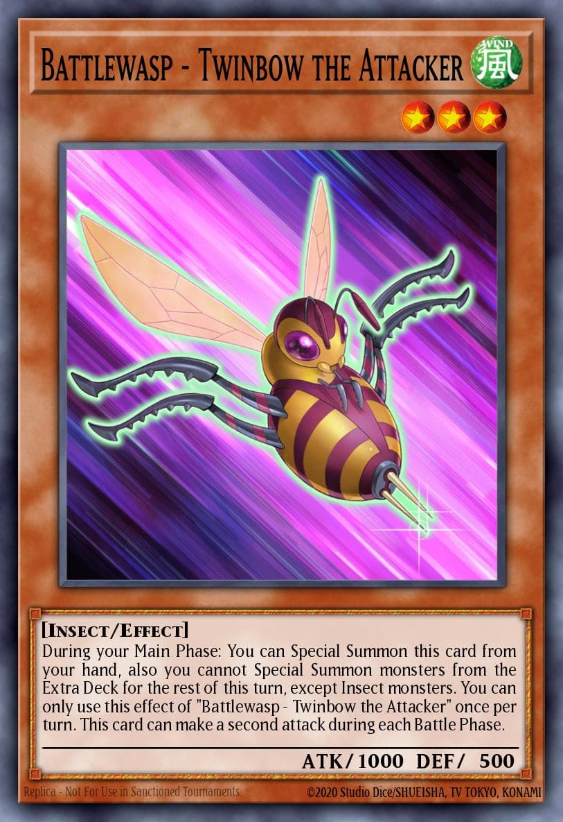 Battlewasp - Twinbow the Attacker Battles of Legend: Hero's Revenge card