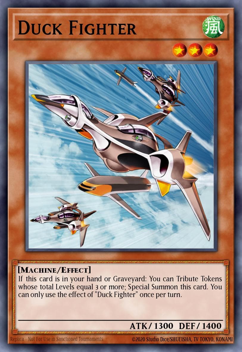 Duck Fighter Lord of the Tachyon Galaxy Sneak Peek Participation Card card